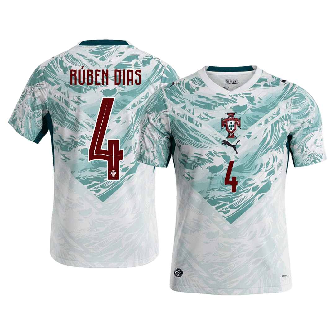 Pánske Futbalový Dres Portugalsko Vonkajší MS 2026 - RÚBEN DIAS #4