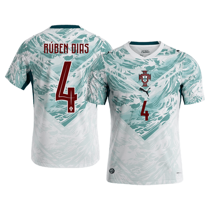 Pánske Futbalový Dres Portugalsko Vonkajší MS 2026 - RÚBEN DIAS #4