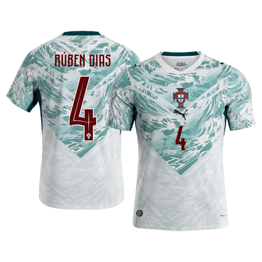 Pánske Futbalový Dres Portugalsko Vonkajší MS 2026 - RÚBEN DIAS #4