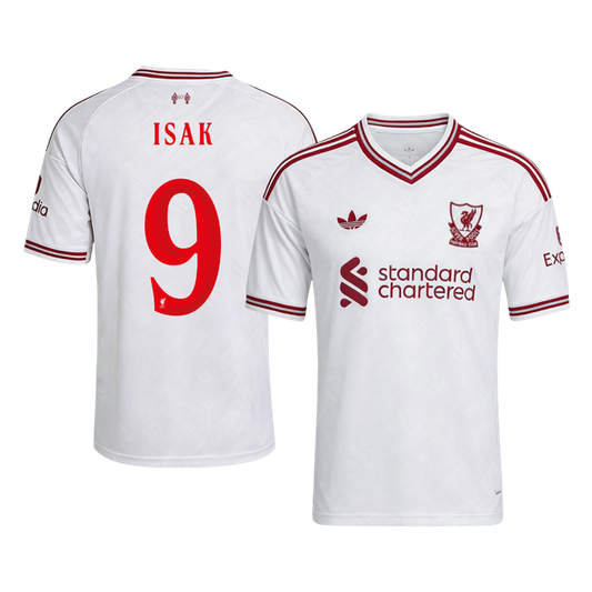 Liverpool pánsky Vonkajší futbalový dres 2026/27 – ISAK #9 – UCL