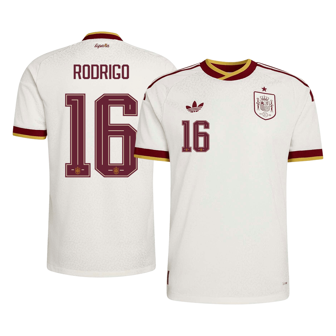 Pánske Futbalový Dres Španielsko Vonkajší MS 2026 Hráčska Verzia - RODRIGO #16
