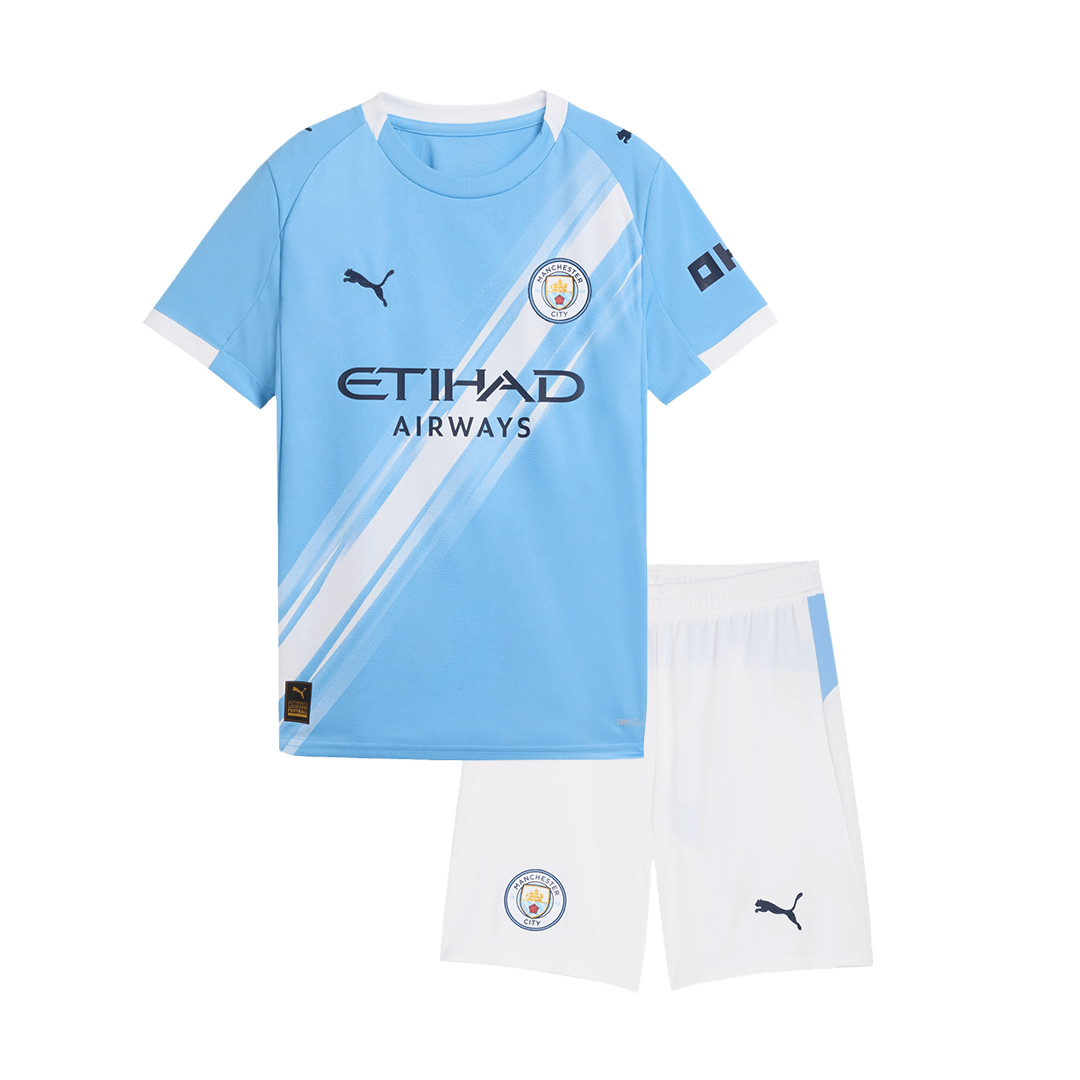 Manchester City detská domáca futbalová súprava 2025/26