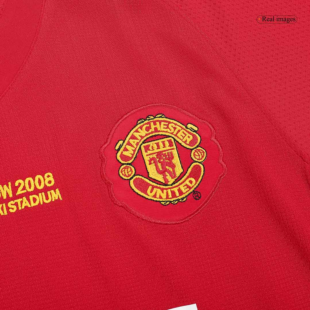 Manchester United pánsky domáci retro futbalový dres 2007/08 UCL Final - RONALDO #7