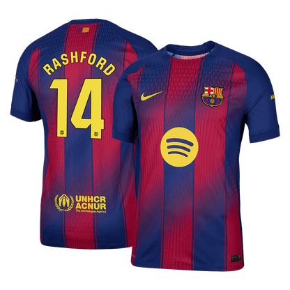 Barcelona pánsky domáci futbalový dres 2025/26 - RASHFORD #14 [hráčska verzia]