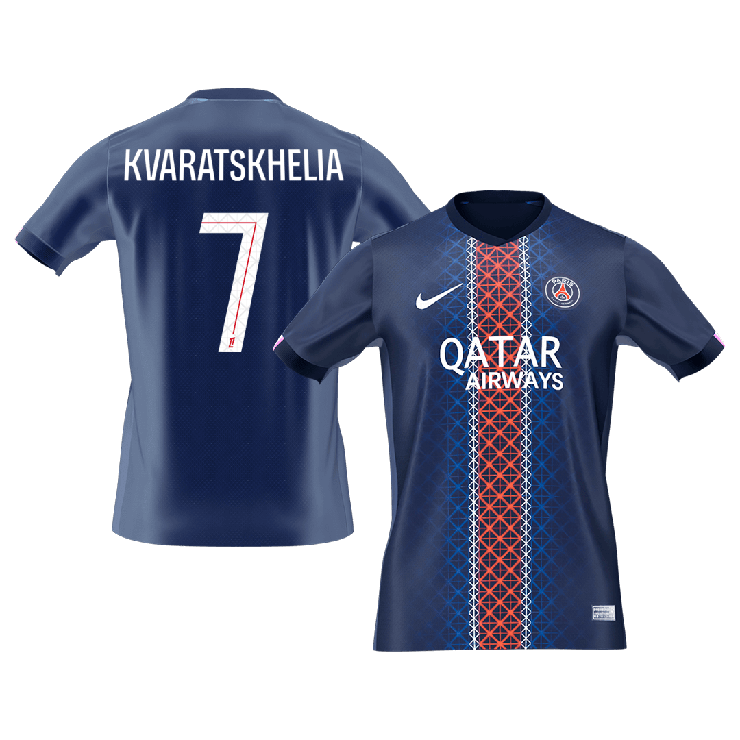 PSG pánsky domáci futbalový dres 2025/26 - KVARATSKHELIA #7 (Prémiová kvalita)