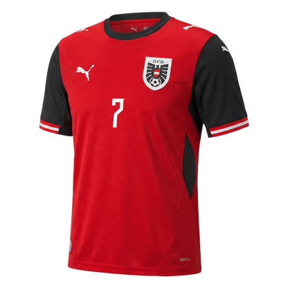 Rakúsko pánsky domáci futbalový dres MS 2026 - ARNAUTOVIC #7