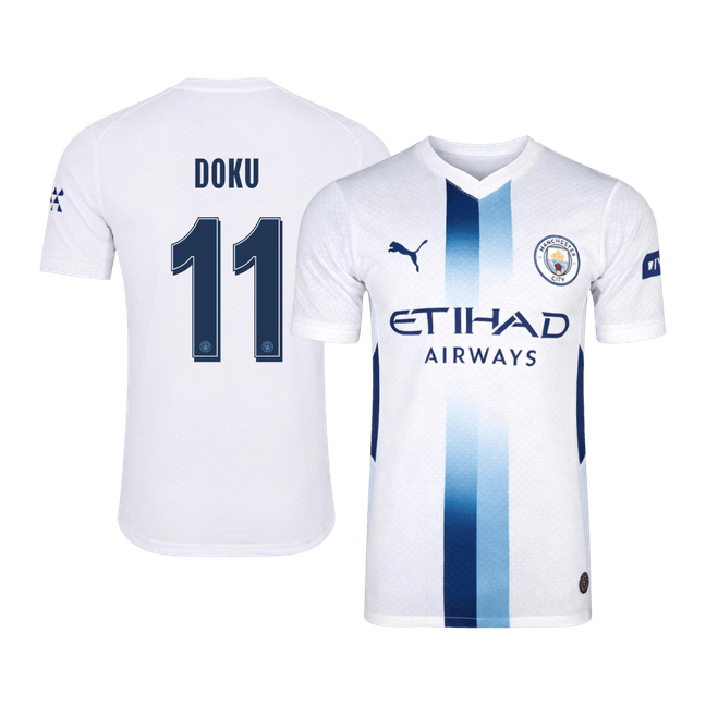 Manchester City pánsky Tretí futbalový dres 2026/27 – DOKU #11 – UCL [hráčska verzia]
