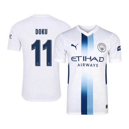 Manchester City pánsky Tretí futbalový dres 2026/27 – DOKU #11 – UCL [hráčska verzia]