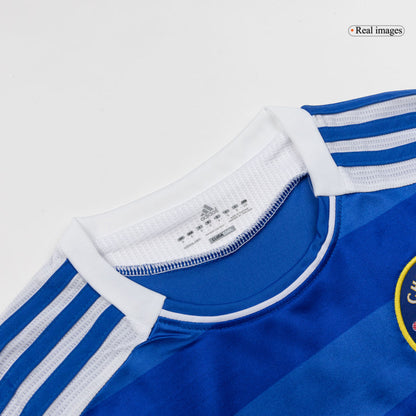 Chelsea pánsky domáci retro futbalový dres s dlhými rukávmi 2011/12