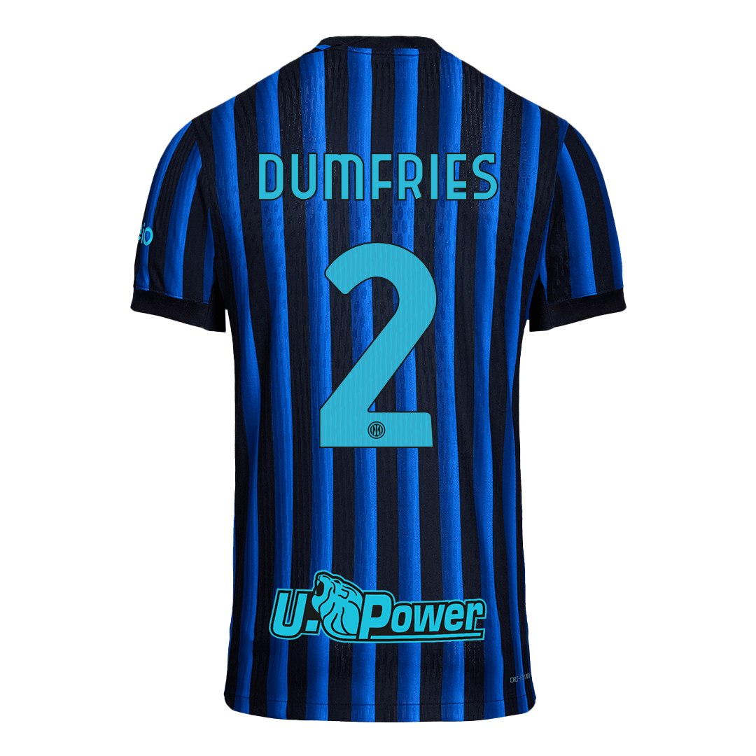 Inter Miláno pánsky domáci futbalový dres 2025/26 - DUMFRIES #2 [hráčska verzia]