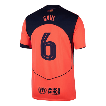 Barcelona pánsky tretí futbalový dres 2025/26 UCL - GAVI #6