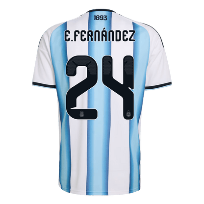 [PREMIUM] Pánske Futbalový Dres Argentína Domáci MS 2026 - E. FERNÁNDEZ #24