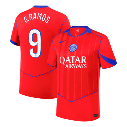 PSG pánsky tretí futbalový dres 2025/26 - G.RAMOS #9