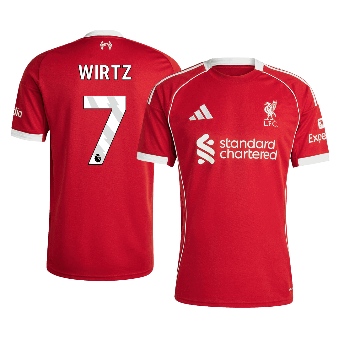Liverpool pánsky domáci futbalový dres 2025/26 - WIRTZ #7