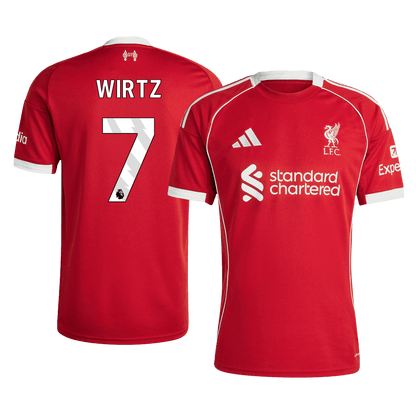 Liverpool pánsky domáci futbalový dres 2025/26 - WIRTZ #7