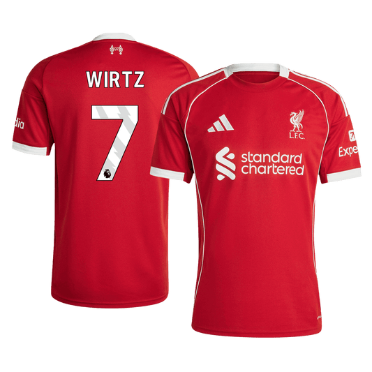 Liverpool pánsky domáci futbalový dres 2025/26 - WIRTZ #7