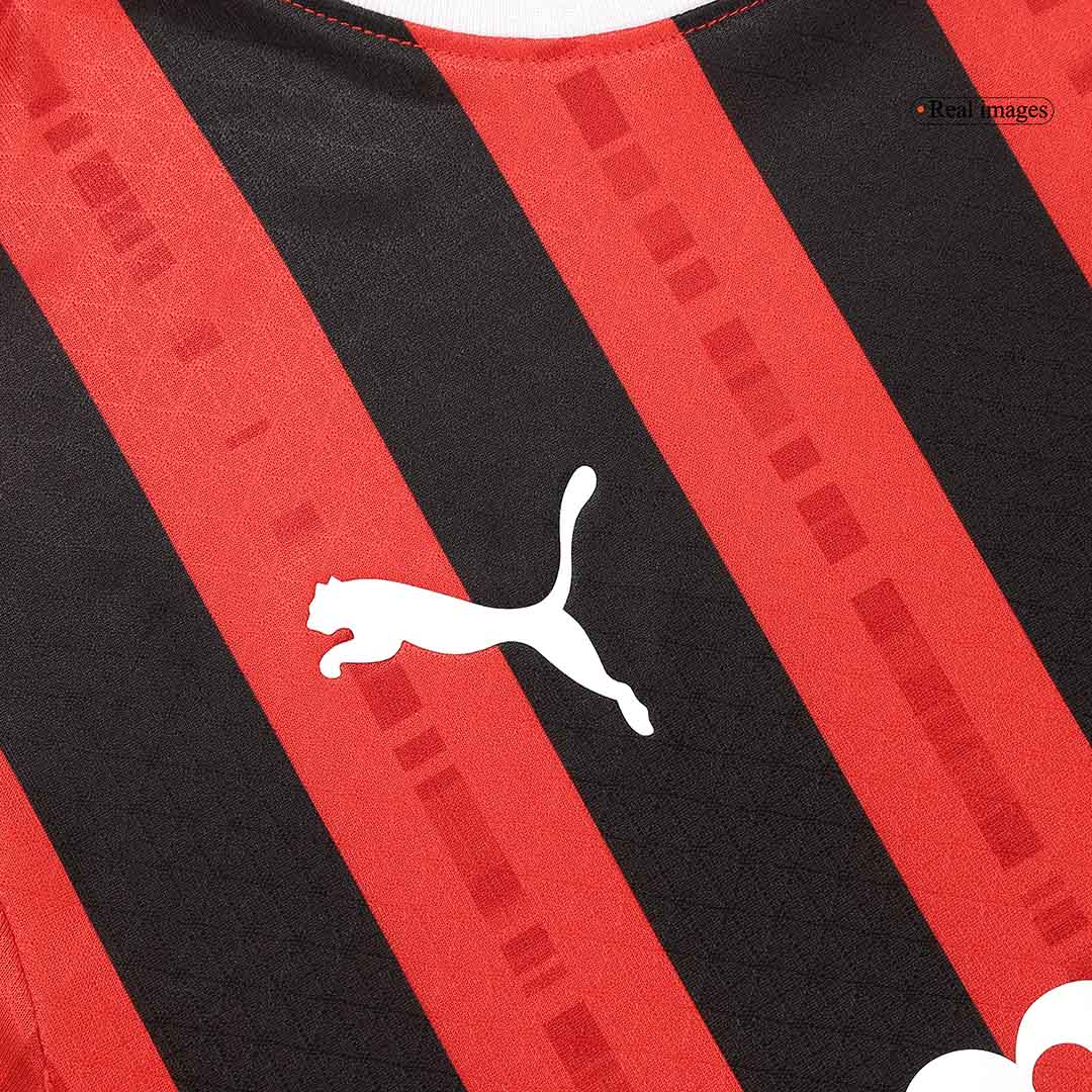 Pánske Futbalový Dres AC Miláno Domáci 2024/25 Hráčska Verzia