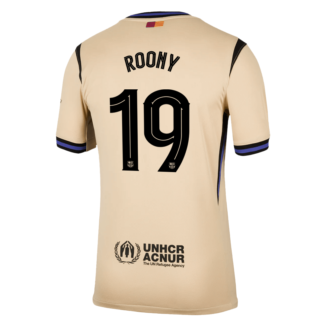 Barcelona pánsky vonkajší futbalový dres 2025/26 UCL - ROONY #19