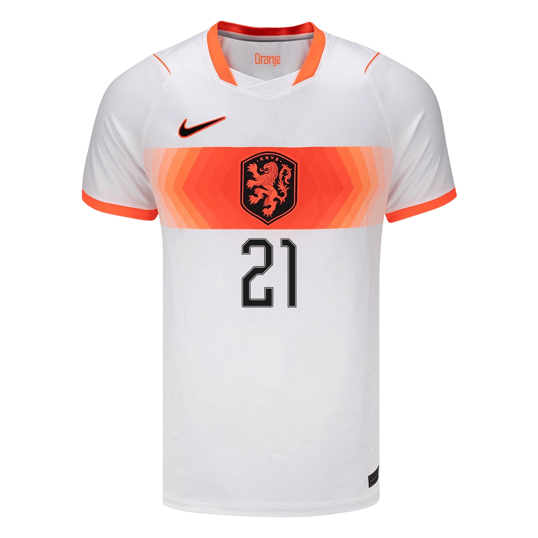 Pánske Futbalový Dres Holandsko Vonkajší MS 2026 - F.DE JONG #21