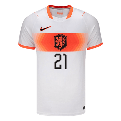 Pánske Futbalový Dres Holandsko Vonkajší MS 2026 - F.DE JONG #21
