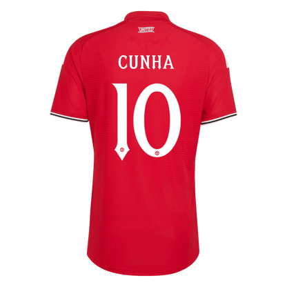 Manchester United pánsky Domáci futbalový dres 2026/27 – CUNHA #10 – UCL [hráčska verzia]