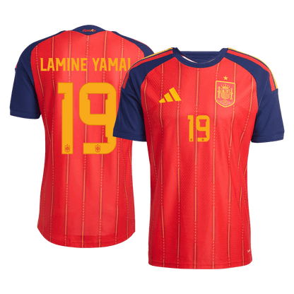 Španielsko pánsky domáci futbalový dres MS 2026 - LAMINE YAMAL #19 [hráčska verzia]