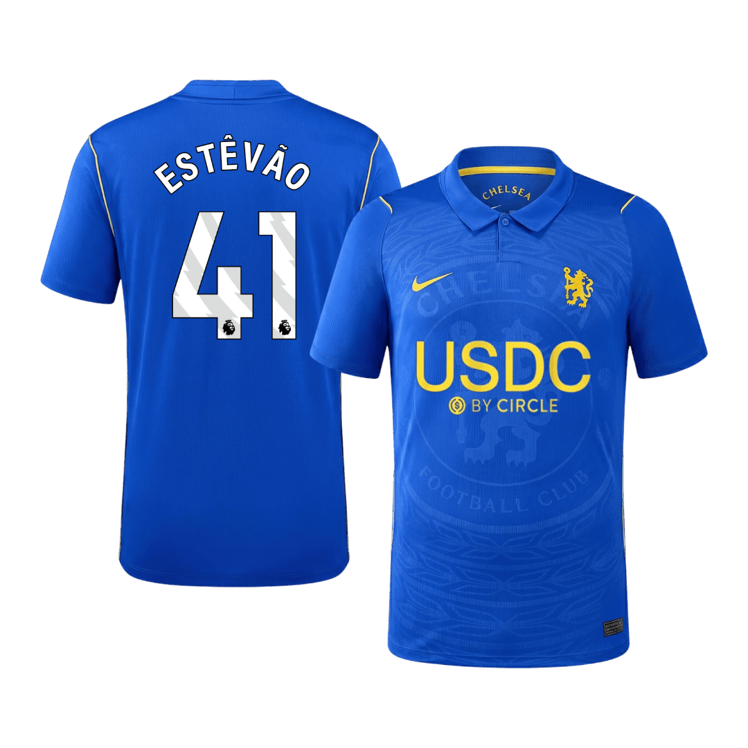 Chelsea pánsky Domáci futbalový dres 2026/27 – ESTÊVÃO #41