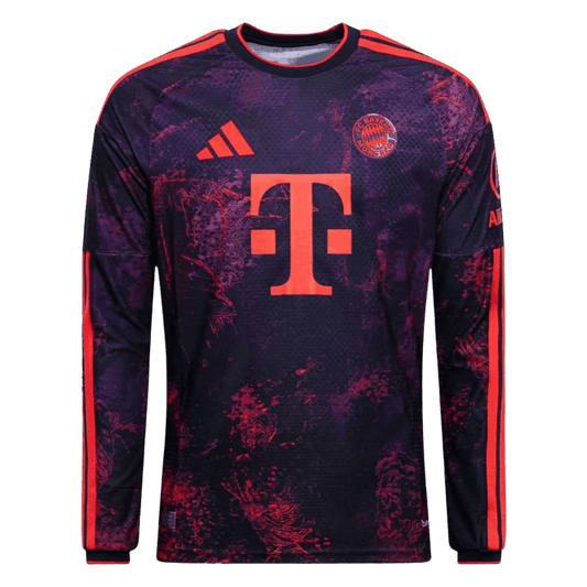 Bayern Mníchov pánsky Tretí futbalový dres s dlhými rukávmi 2026/27
