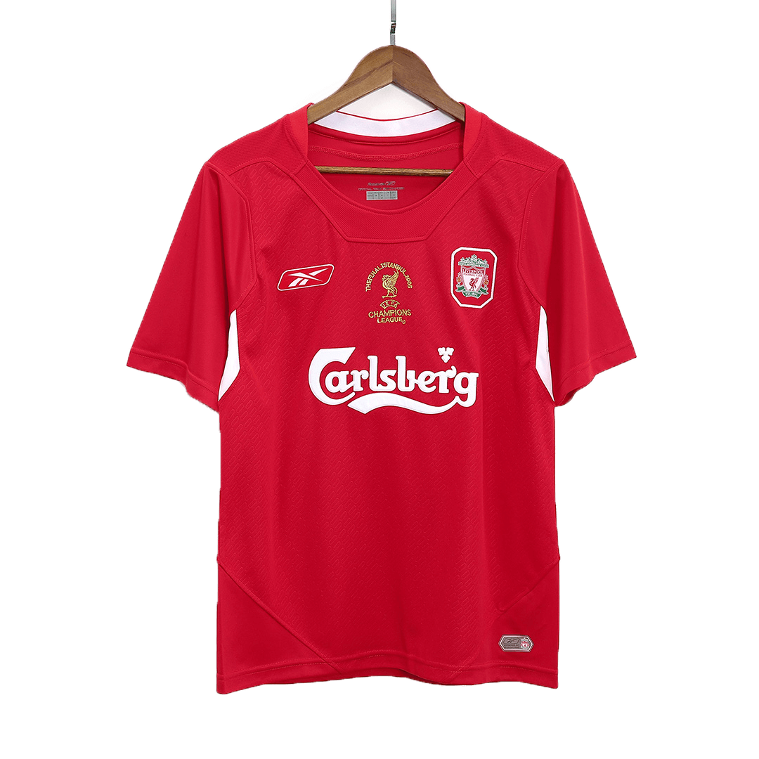 Liverpool pánsky retro futbalový dres 2005 UCL