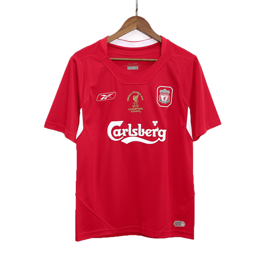 Liverpool pánsky retro futbalový dres 2005 UCL