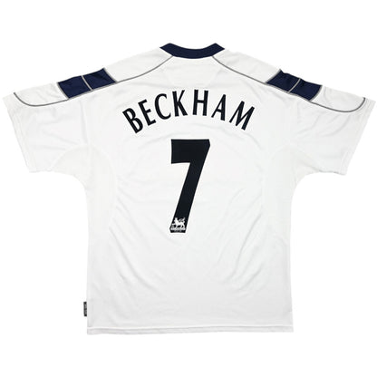 Manchester United pánsky vonkajší retro futbalový dres 2000/01 - BECKHAM #7