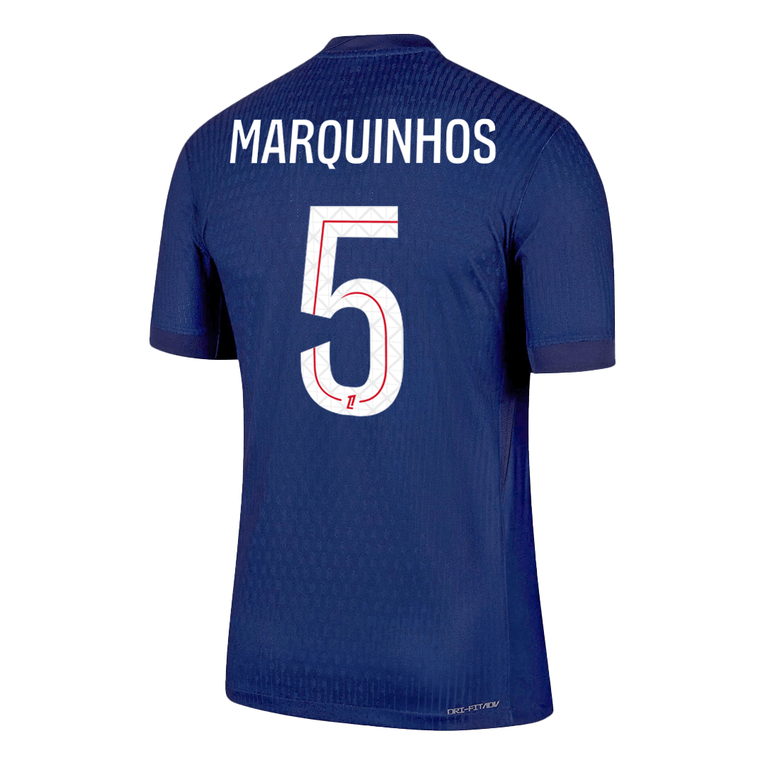 PSG pánsky domáci futbalový dres 2025/26 - MARQUINHOS #5 [hráčska verzia]