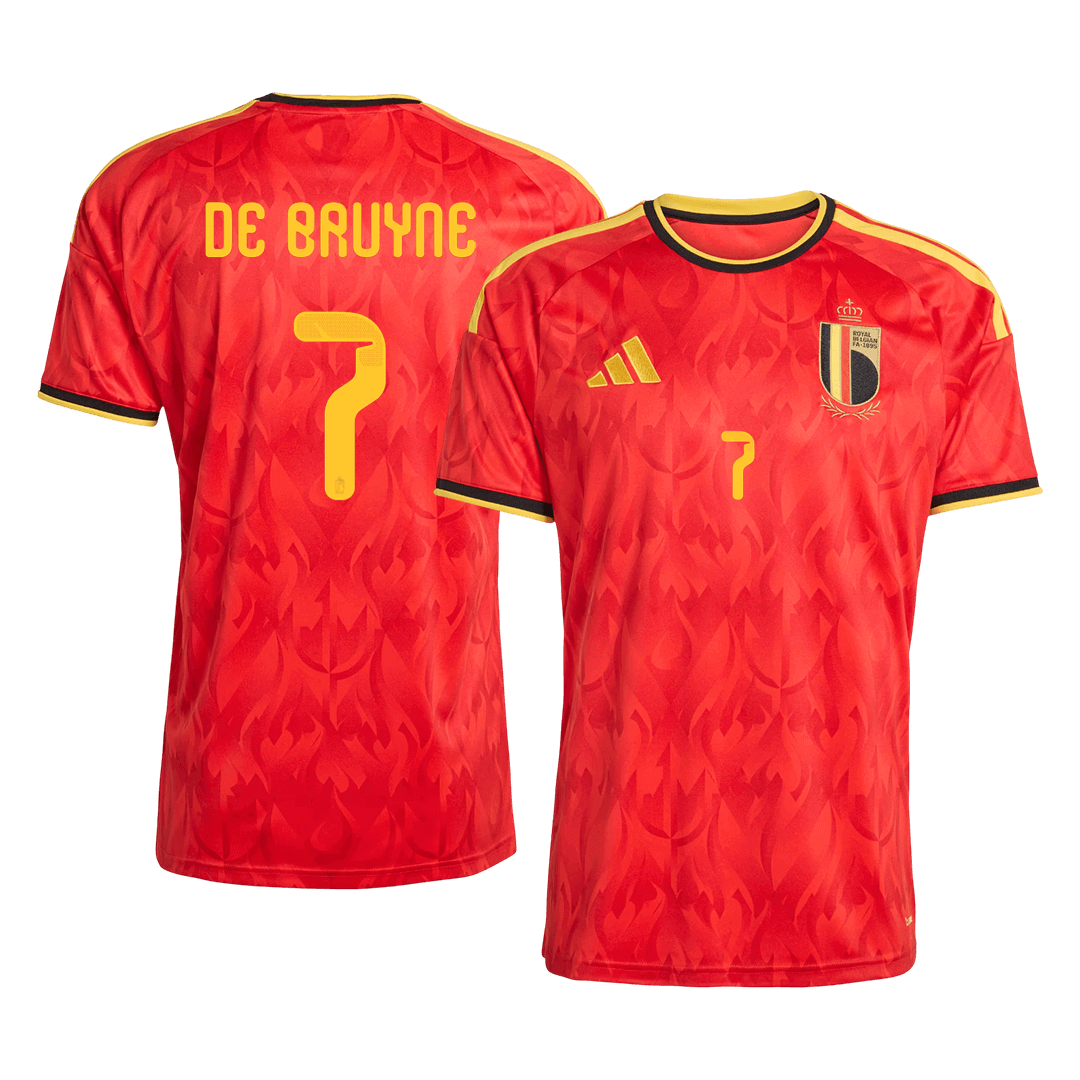 Belgicko pánsky domáci futbalový dres MS 2026 - DE BRUYNE #7