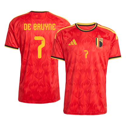 Belgicko pánsky domáci futbalový dres MS 2026 - DE BRUYNE #7