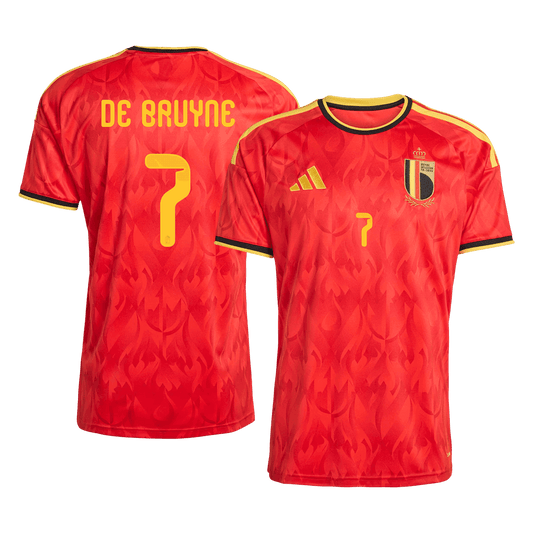 Belgicko pánsky domáci futbalový dres MS 2026 - DE BRUYNE #7
