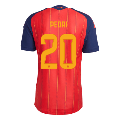 Pánske Futbalový Dres Španielsko Domáci MS 2026 Hráčska Verzia - PEDRI #20