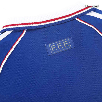 Francúzsko pánsky domáci retro futbalový dres 1998