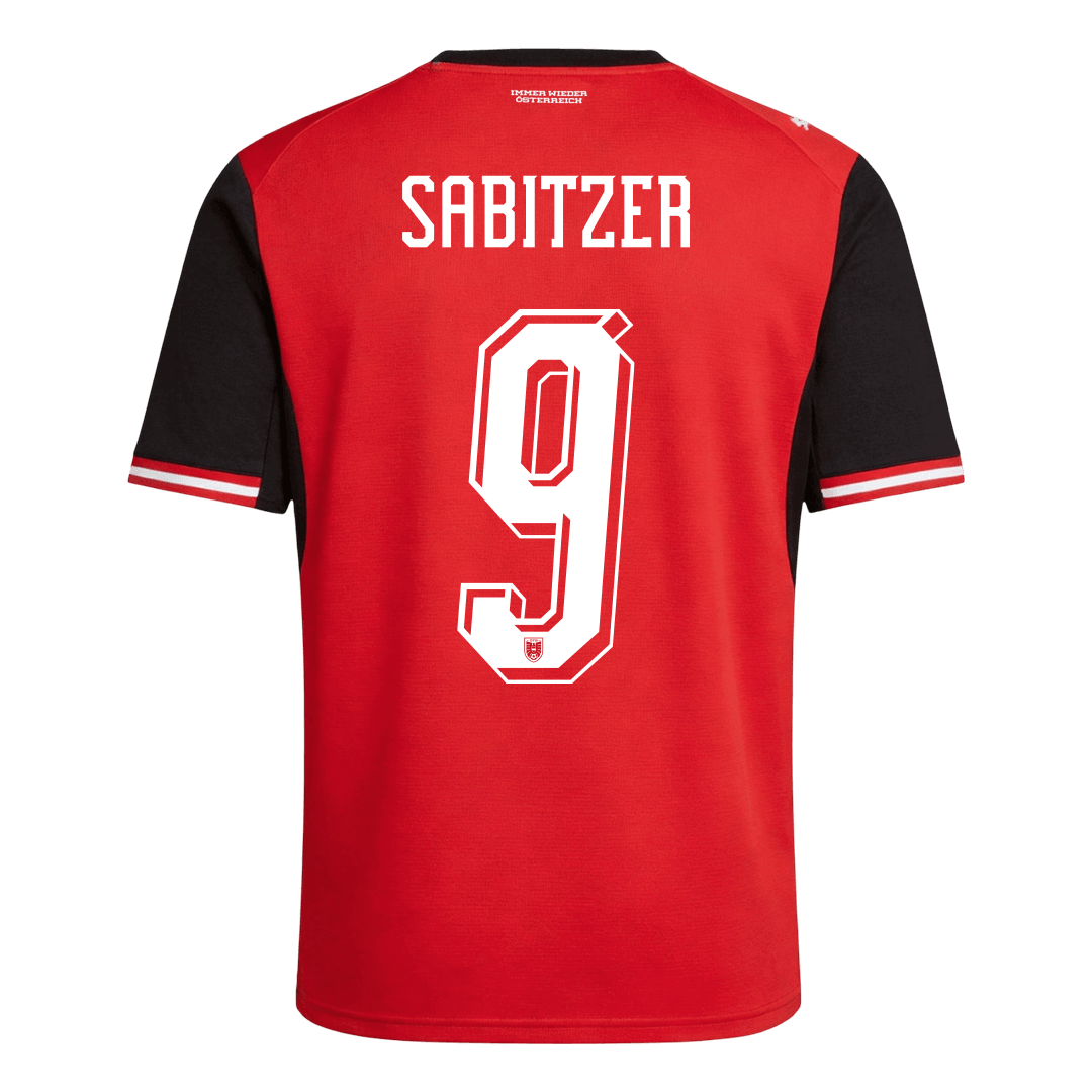 Rakúsko pánsky domáci futbalový dres MS 2026 - SABITZER #9