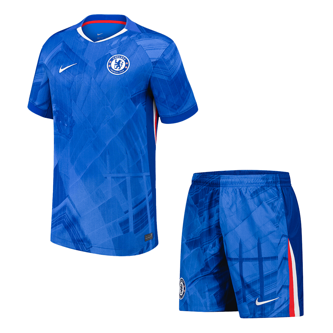 Chelsea pánska domáca futbalová súprava 2025/26 (Prémiová kvalita)