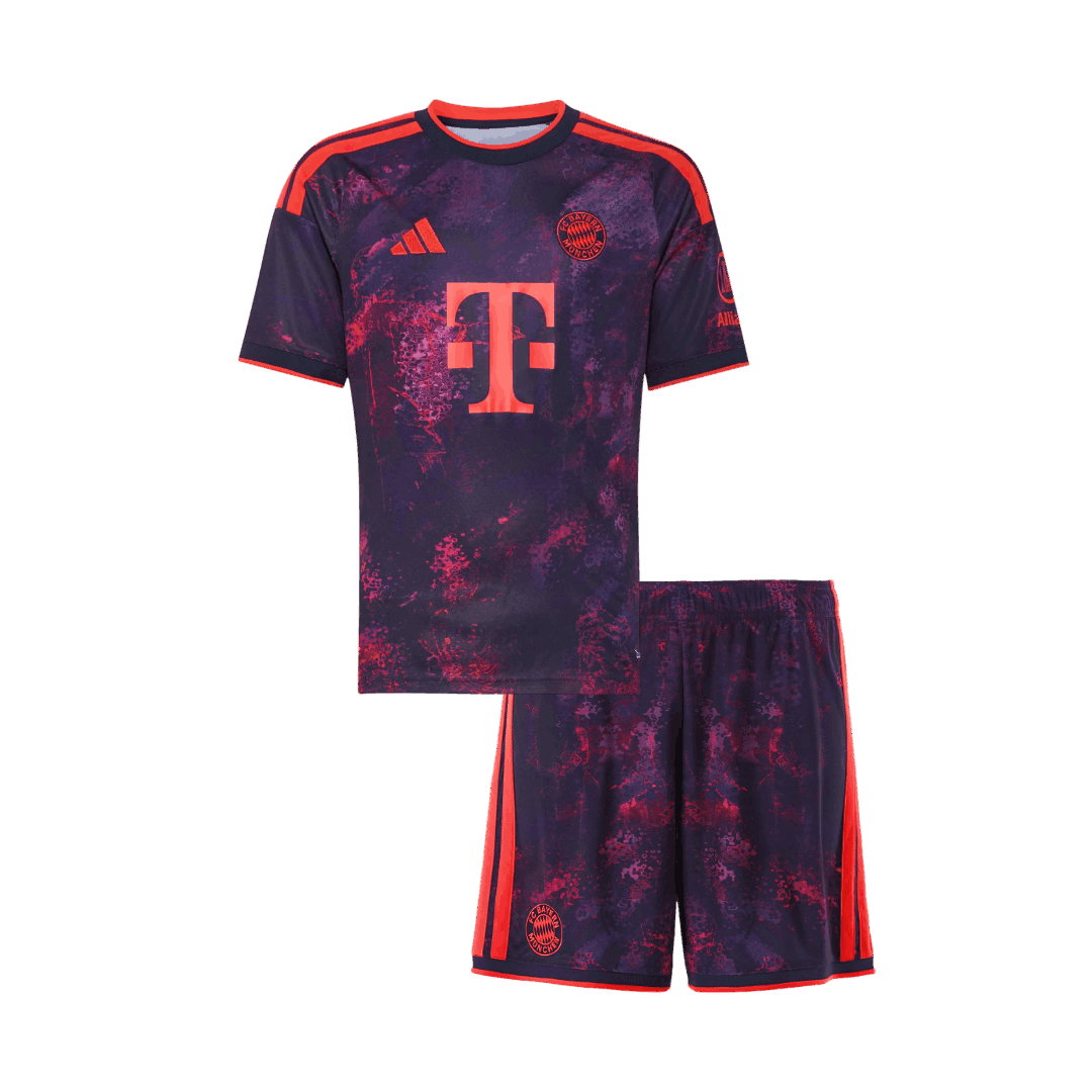 Bayern Mníchov detský Tretí futbalový komplet 2026/27