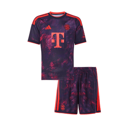 Bayern Mníchov detský Tretí futbalový komplet 2026/27
