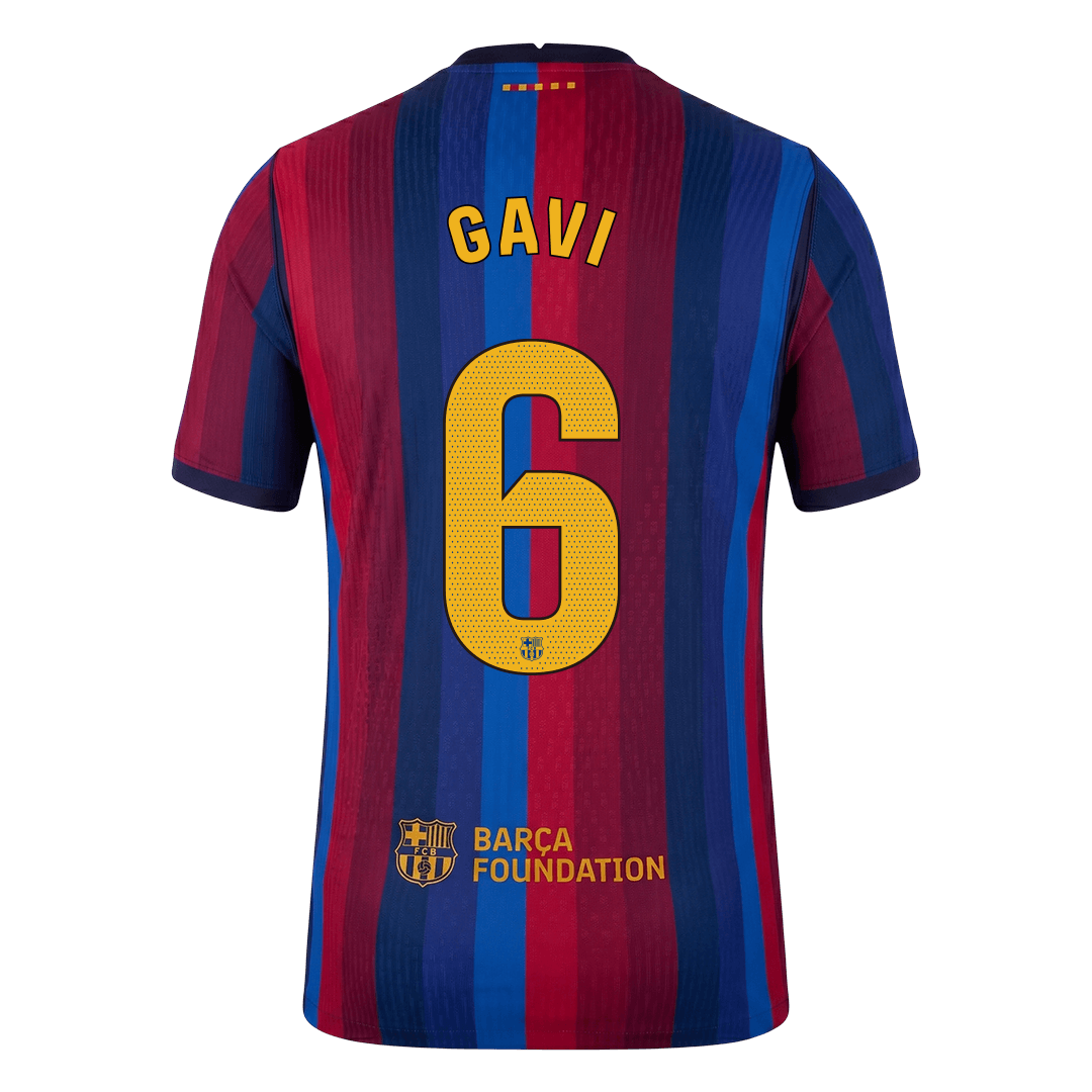 Barcelona pánsky domáci futbalový dres 2026/27 – GAVI #6 [hráčska verzia]