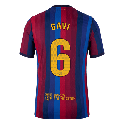 Barcelona pánsky domáci futbalový dres 2026/27 – GAVI #6 [hráčska verzia]