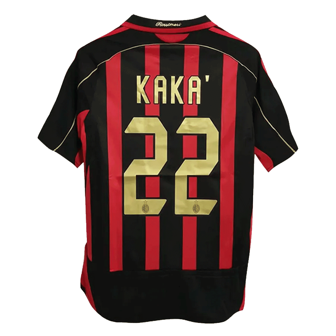 Pánske Retro Futbalový Dres AC Miláno Domáci 2006/07 - KAKA' #22