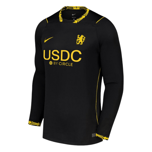 Chelsea pánsky Vonkajší futbalový dres s dlhými rukávmi 2026/27