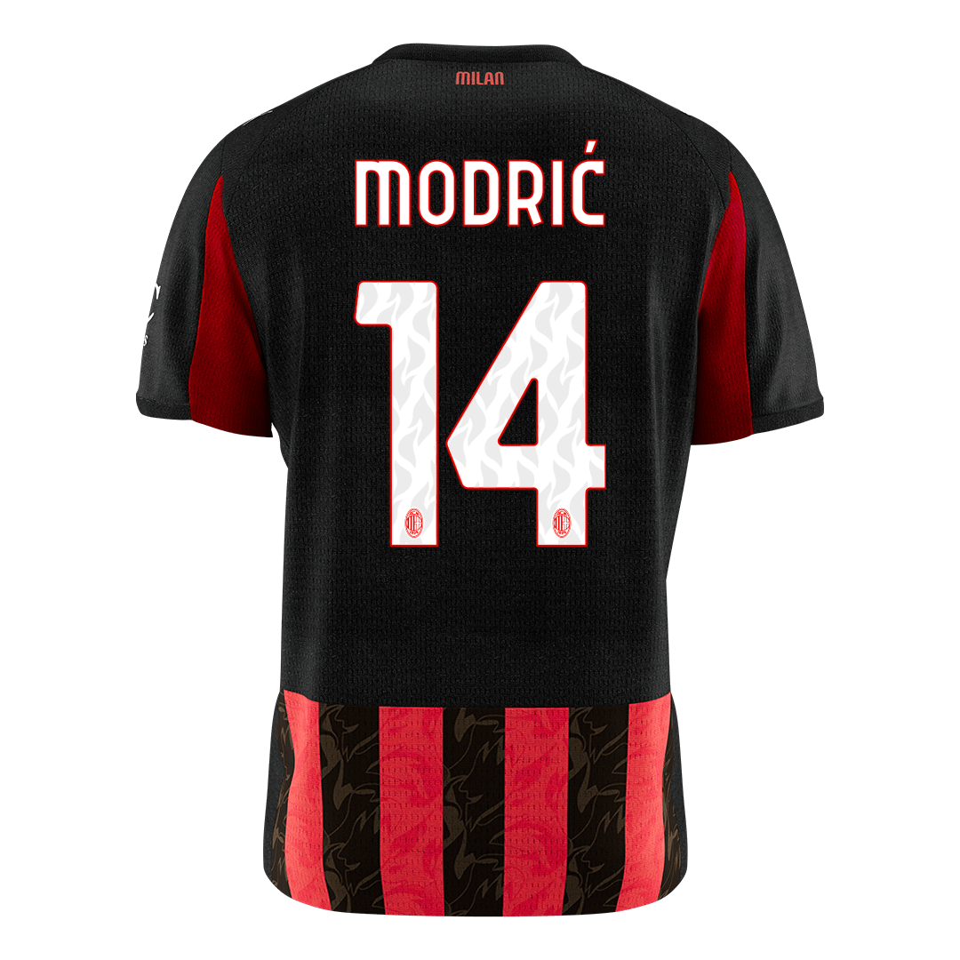 [PREMIUM] Pánske Futbalový Dres AC Miláno Domáci 2025/26 - MODRIĆ #14