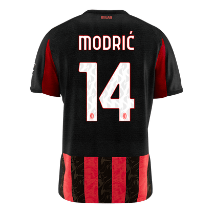 [PREMIUM] Pánske Futbalový Dres AC Miláno Domáci 2025/26 - MODRIĆ #14