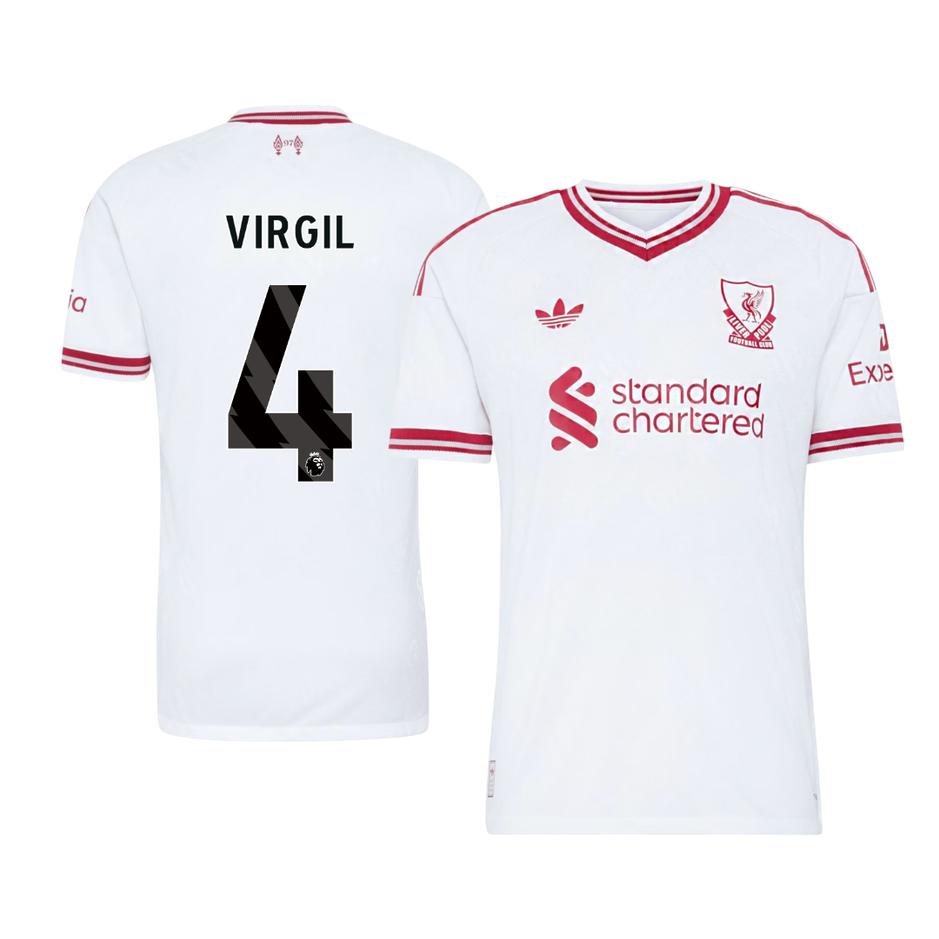 Liverpool pánsky Vonkajší futbalový dres 2026/27 – VIRGIL #4 [hráčska verzia]