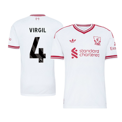 Liverpool pánsky Vonkajší futbalový dres 2026/27 – VIRGIL #4 [hráčska verzia]