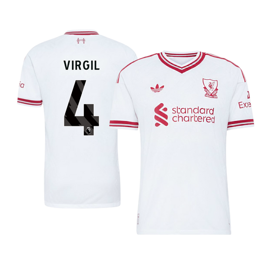 Liverpool pánsky Vonkajší futbalový dres 2026/27 – VIRGIL #4 [hráčska verzia]